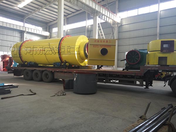  安徽潁上的客戶，您采購(gòu)的三筒烘干機(jī)已發(fā)出，請(qǐng)查收